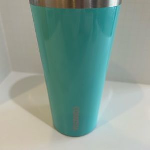 Aqua 16oz. Corkcicle Tumbler with clear lid